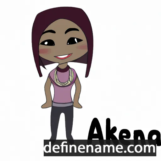 Akena cartoon