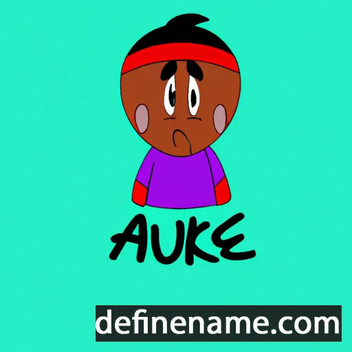 Ákue cartoon