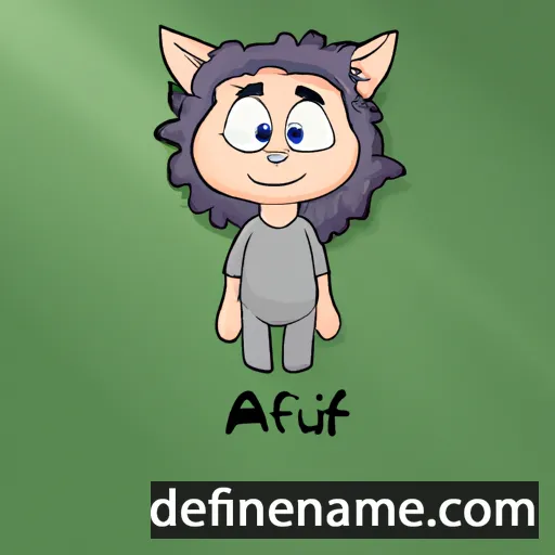 Áleifur cartoon