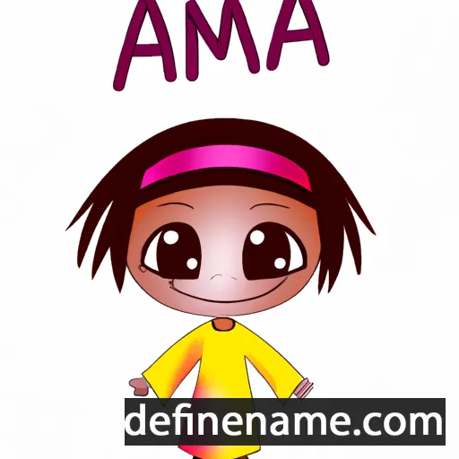 Akima cartoon