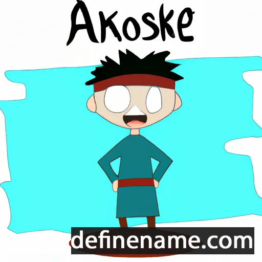 Akinosuke cartoon