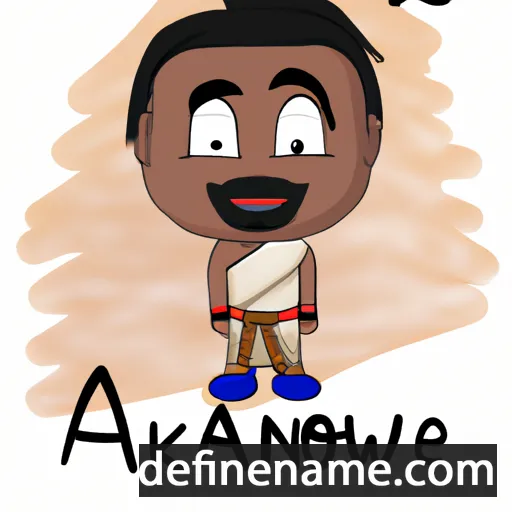 Akonawe cartoon