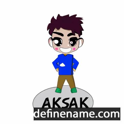 Aksah cartoon