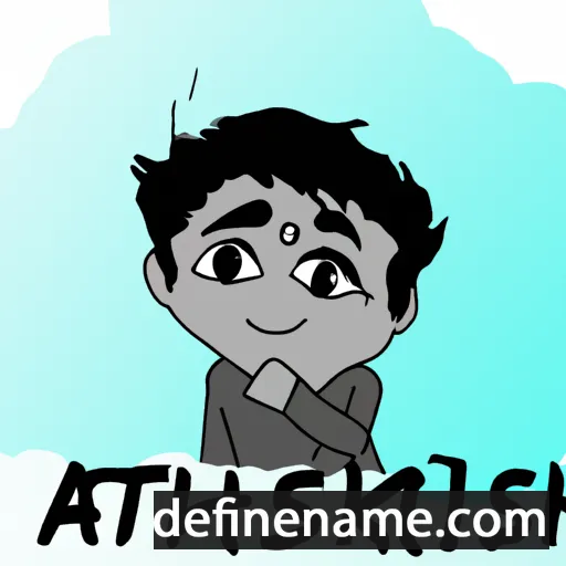 Akshith cartoon