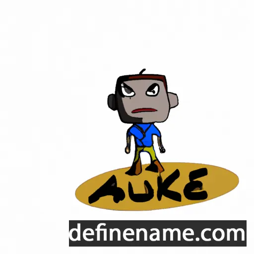 Akue cartoon