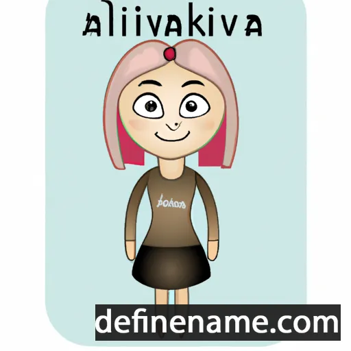 Akviliina cartoon