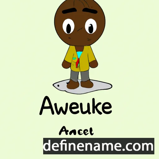 Akwete cartoon