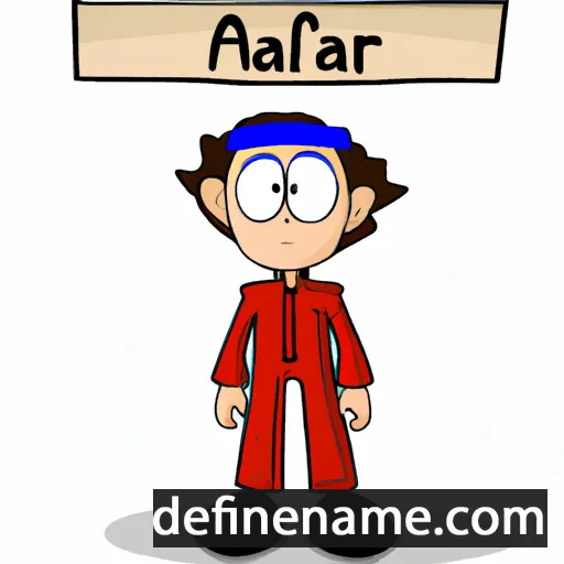 Alafair cartoon