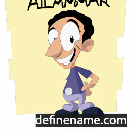 Alamar cartoon