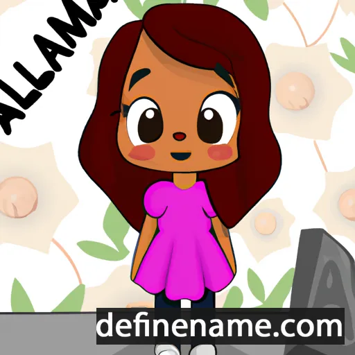 Alamela cartoon