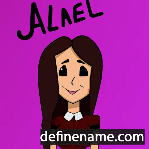 Alane cartoon