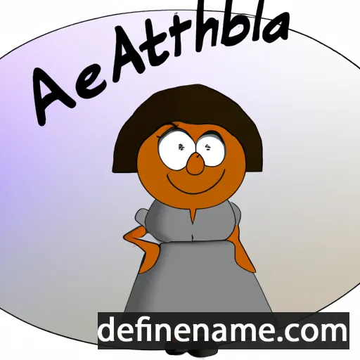 Albertha cartoon