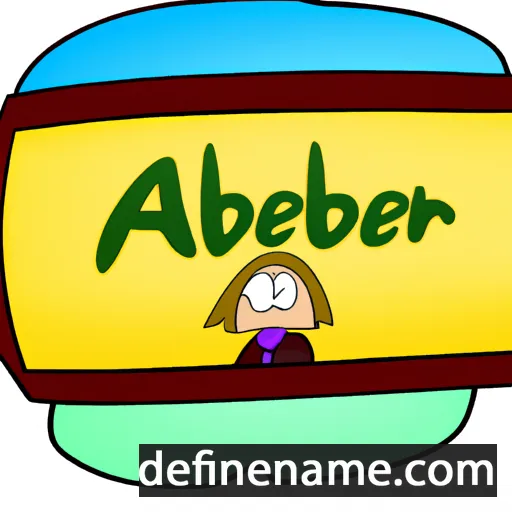 Alberthe cartoon