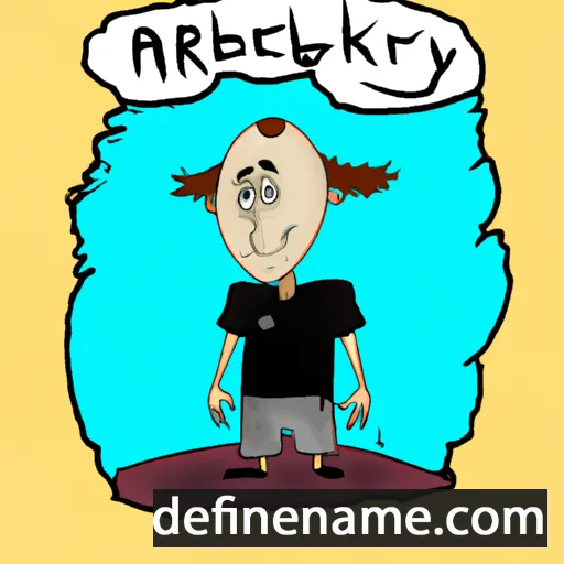 Alberyk cartoon