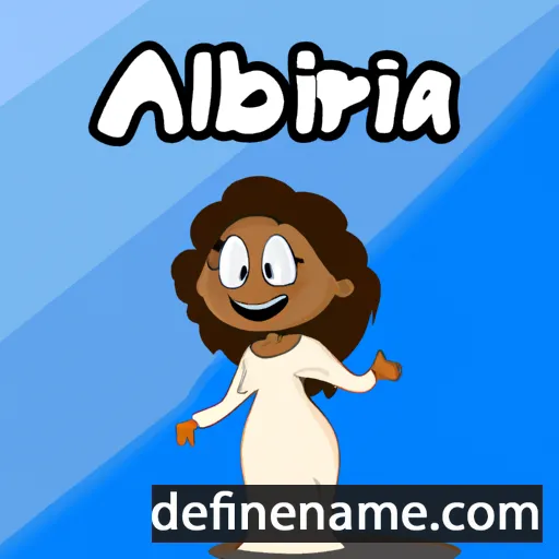 Albirtha cartoon