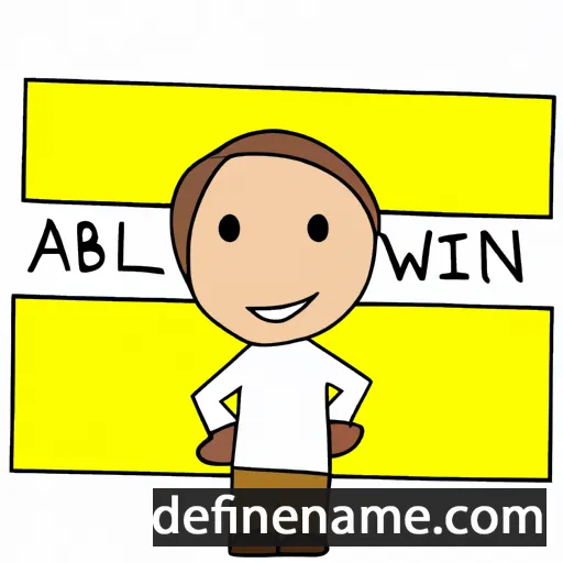 Albwin cartoon