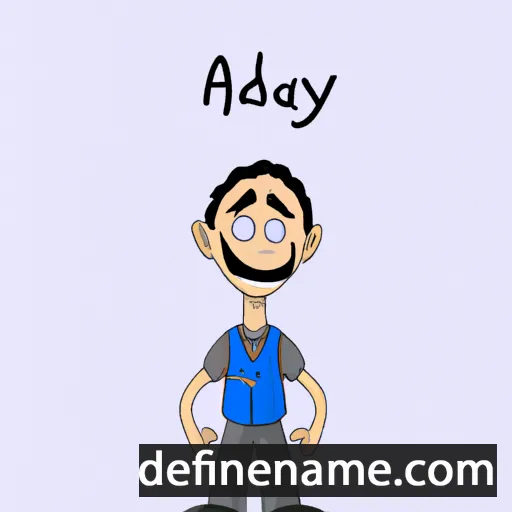 Aldayar cartoon