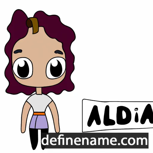 Aldéa cartoon