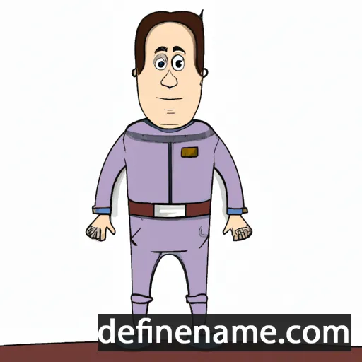 cartoon of the name Aldrin