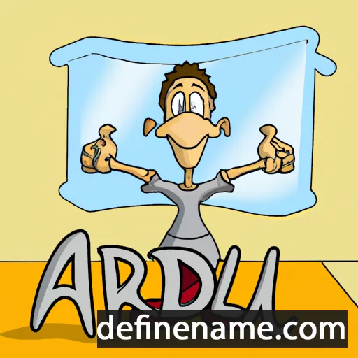 Aldrix cartoon