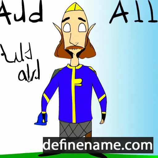 Aldulf cartoon