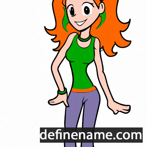 cartoon of the name Alea