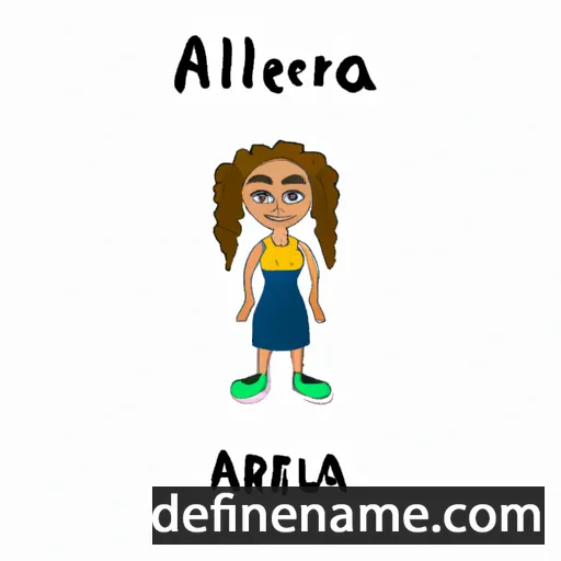 Aleferna cartoon