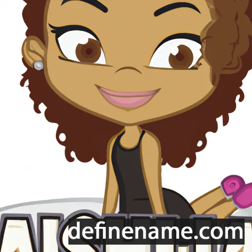 Aleisha cartoon