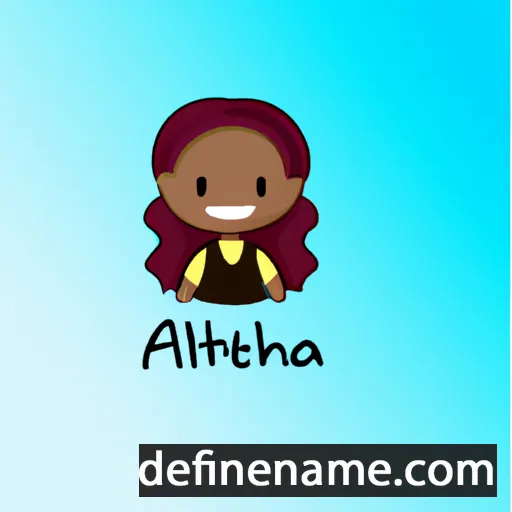 Aleithia cartoon