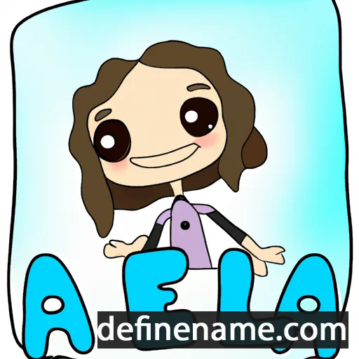 Aleja cartoon