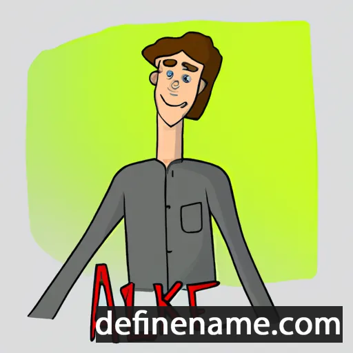 Alek cartoon