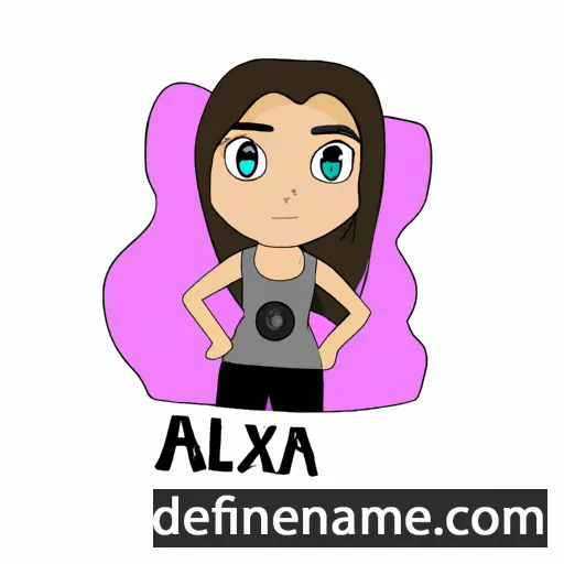 Álexa cartoon