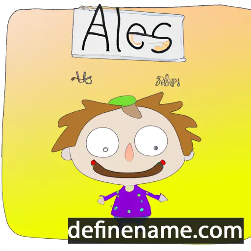 Alès cartoon