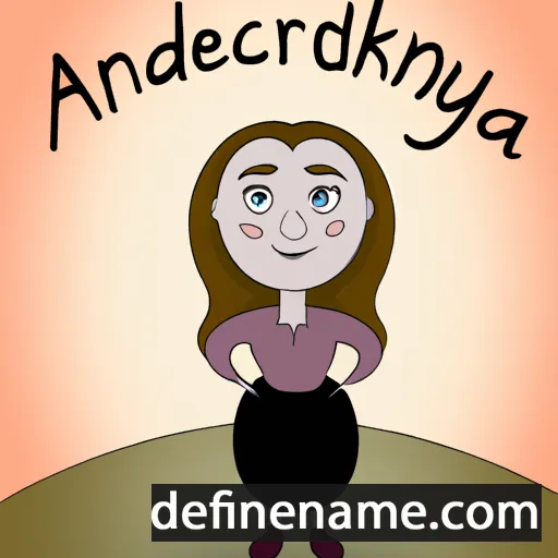 Aleksandryna cartoon