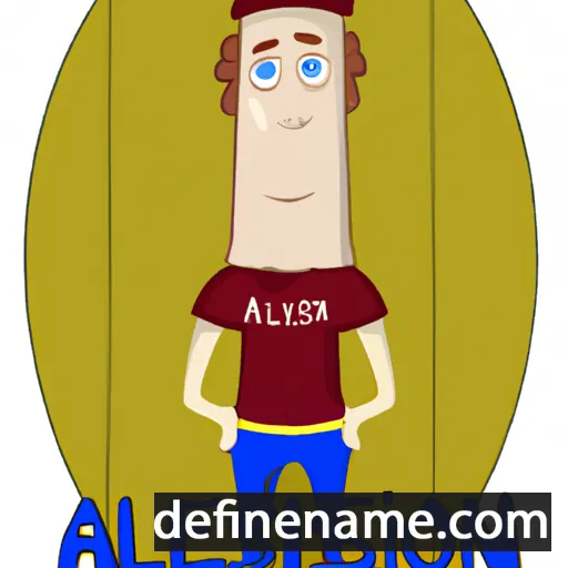 Aleksijan cartoon