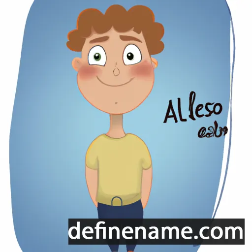 Aleksio cartoon