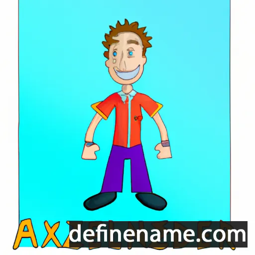 Alekzander cartoon