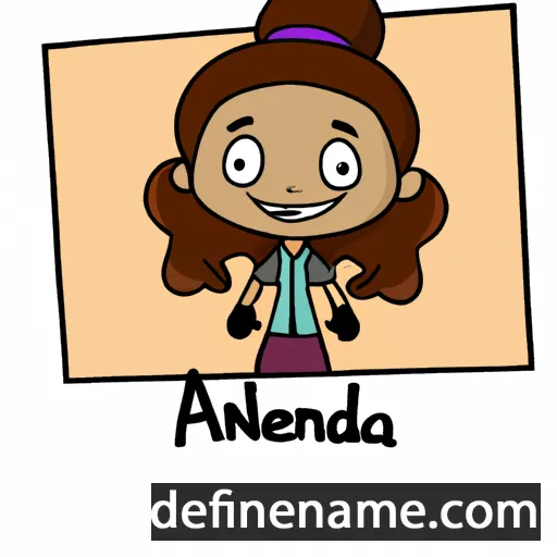 Alendra cartoon