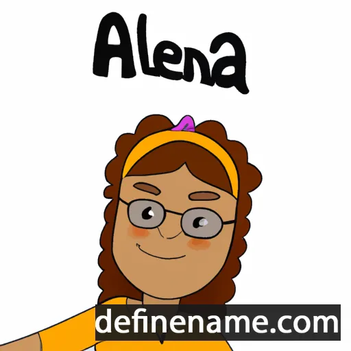 Alenja cartoon