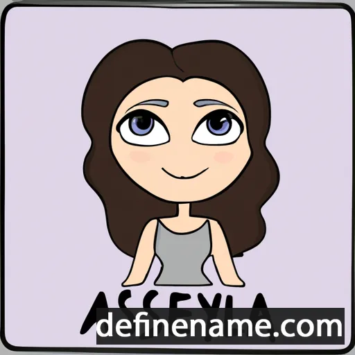 Alessya cartoon