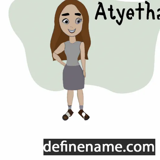 Alethya cartoon