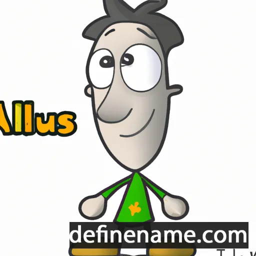 Aleus cartoon