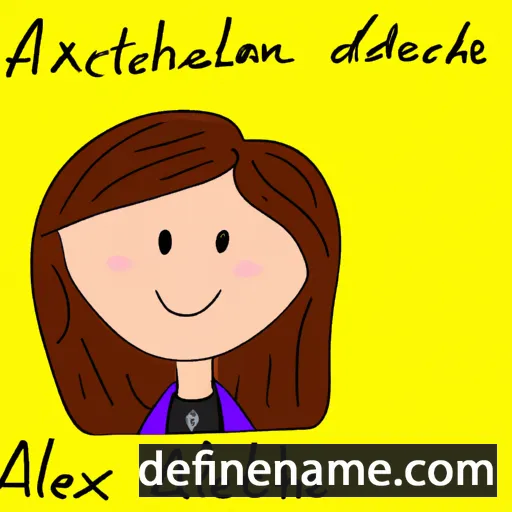 Alexabeth cartoon