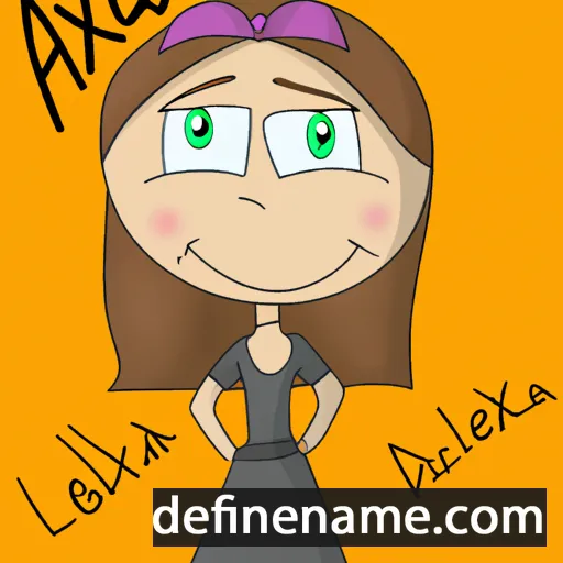 Alexana cartoon