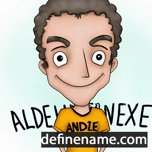 Alexandere cartoon