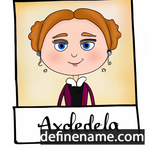 Alexanderina cartoon