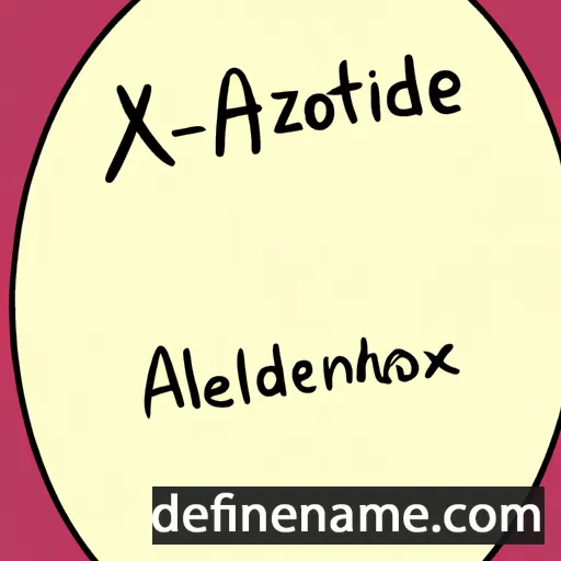 Alexanderine cartoon