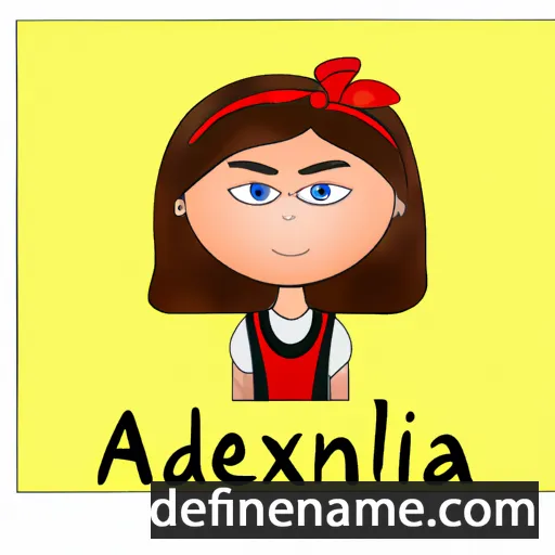 Alexandriana cartoon