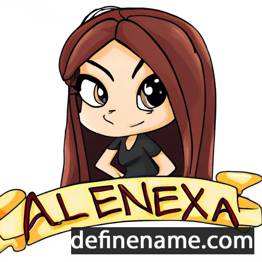 Alexenia cartoon