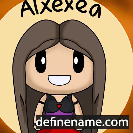 Alexía cartoon